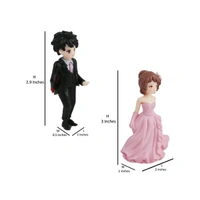 Miniature Wedding Couple- Pair