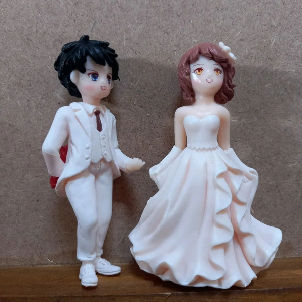 Miniature Wedding Couple Pair