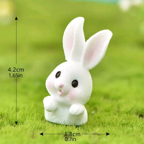 Miniature Cute rabbit-2 Pc