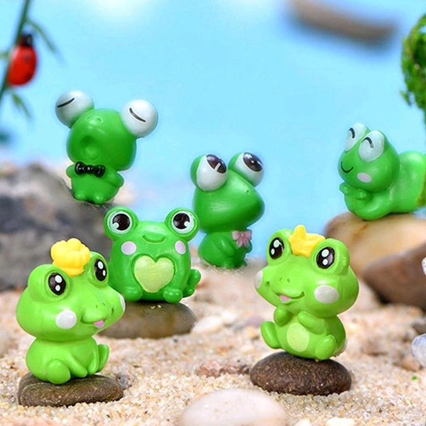 Miniature Cute Frogs-6 Pc