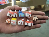 Miniature Huts House Set-9 Pcs 