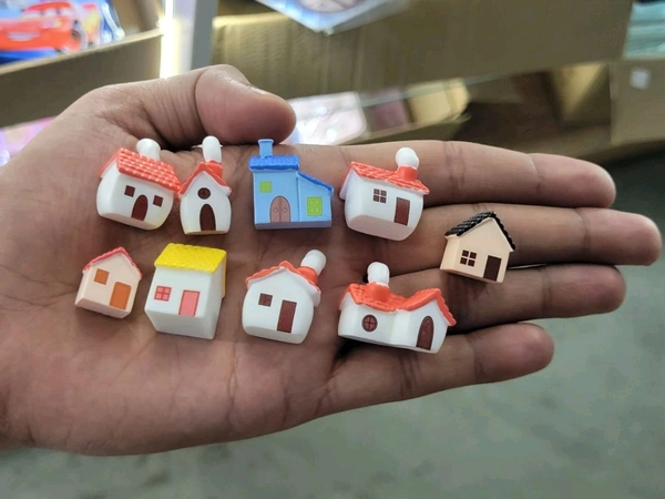 Miniature Huts House Set-9 Pcs 