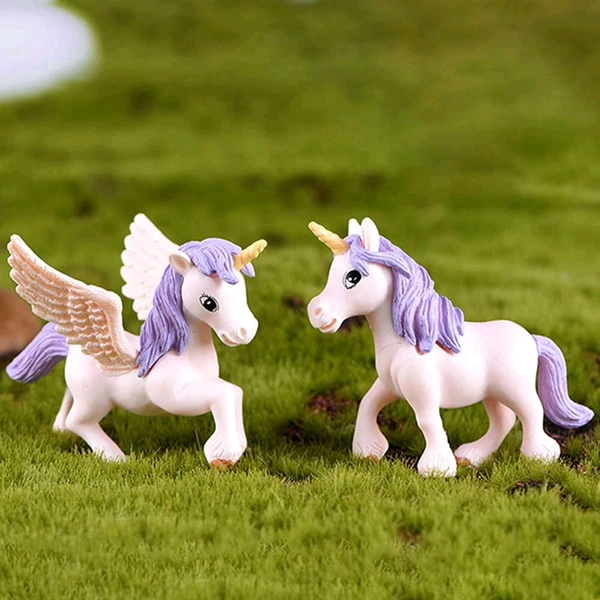 Miniature Cute Unicorn Set