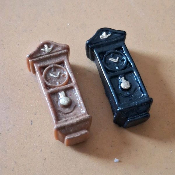 Miniature Vintage Clock Tower-2 Pc