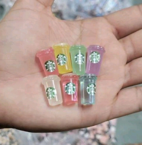 Miniature Starbucks Sippers  - 10 Pcs