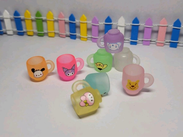 Miniature Cute Cups - 20 Pcs