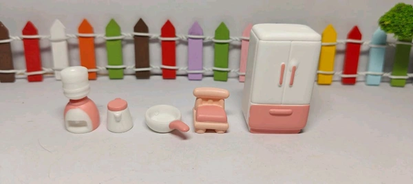 Miniature Kitchen Dollhouse Set - 2sets
