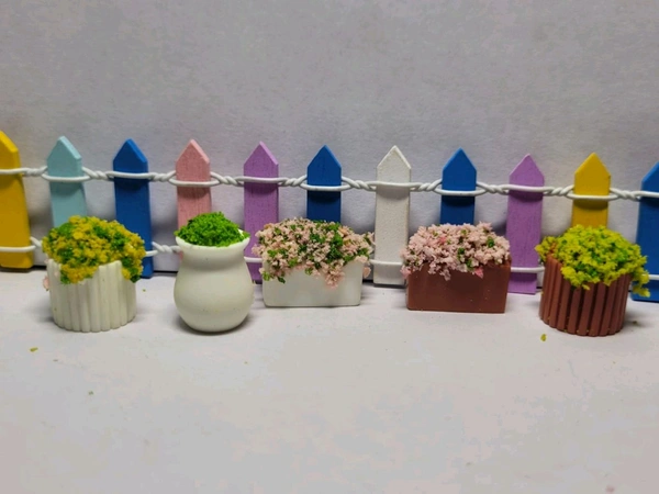Miniature Planters-5 Pc