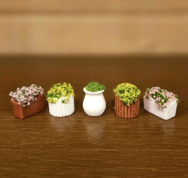 Miniature Planters-5 Pc