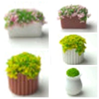 Miniature Planters-5 Pc