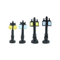 Miniature Lamppost -3 Pcs - 2.1 Inch Height