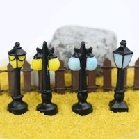 Miniature Lamppost -3 Pcs - 2.1 Inch Height