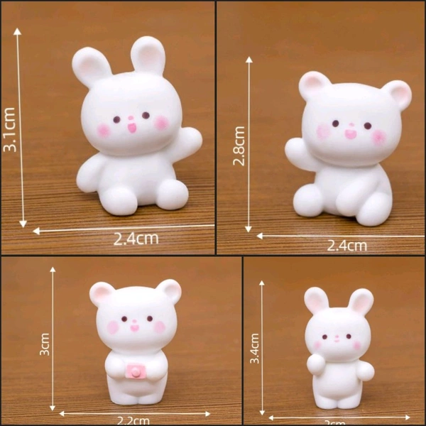 Miniature Teddy-4 Pcs 