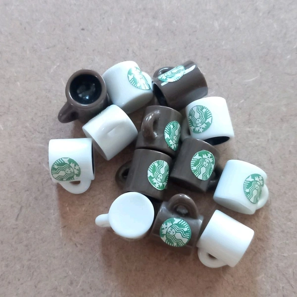 Miniature Starbucks Cups-5 Pc - 10 Pcs