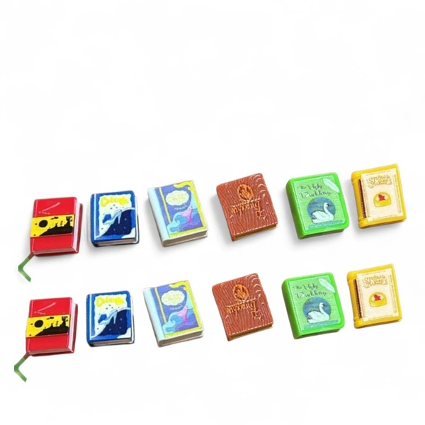 Miniature Novel Books-6 Pcs