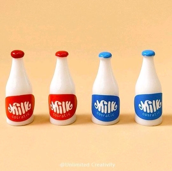 Miniature Milk Bottles 