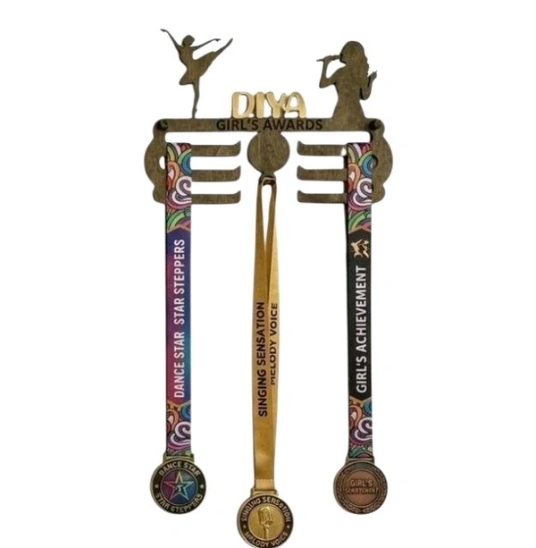 Kids Medal Wooden Hanger