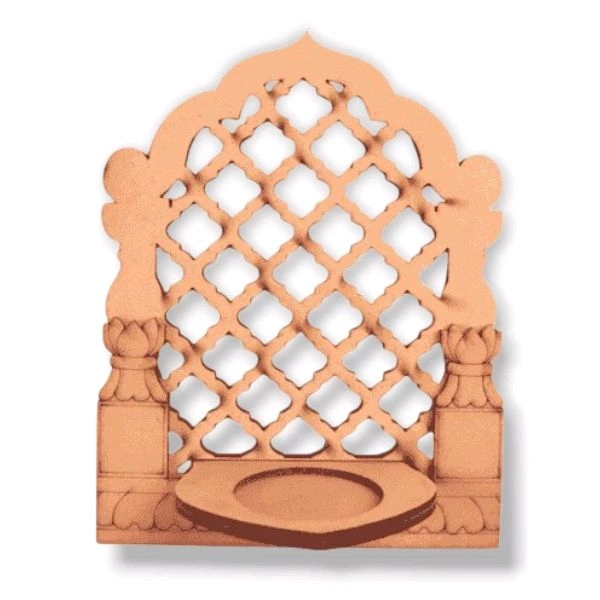 Mini Mdf Jharokha/ Diya Stand - 6/4/2.25", 5 pcs