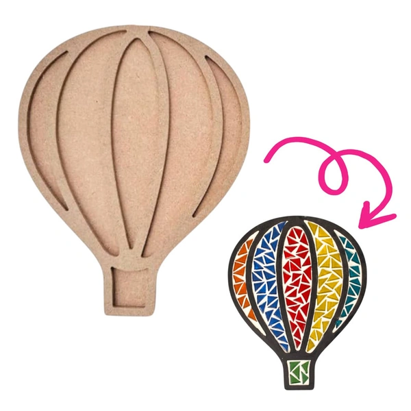 DIY PARACHUTE -mosaic art - 10 Inch, 4 + 4mm