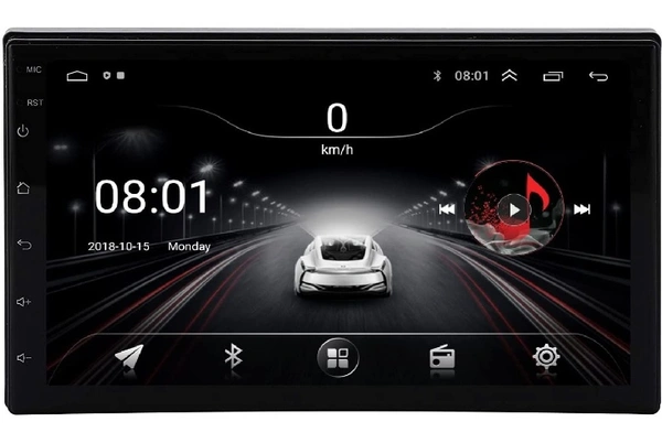 9 Inch Android Stereo 2gb Ram 16gb Rom Full HD Display Wifi/navigation/bluetooth/usb/fm. One Year Warranty/ SoRoo Indian Brand - 9"