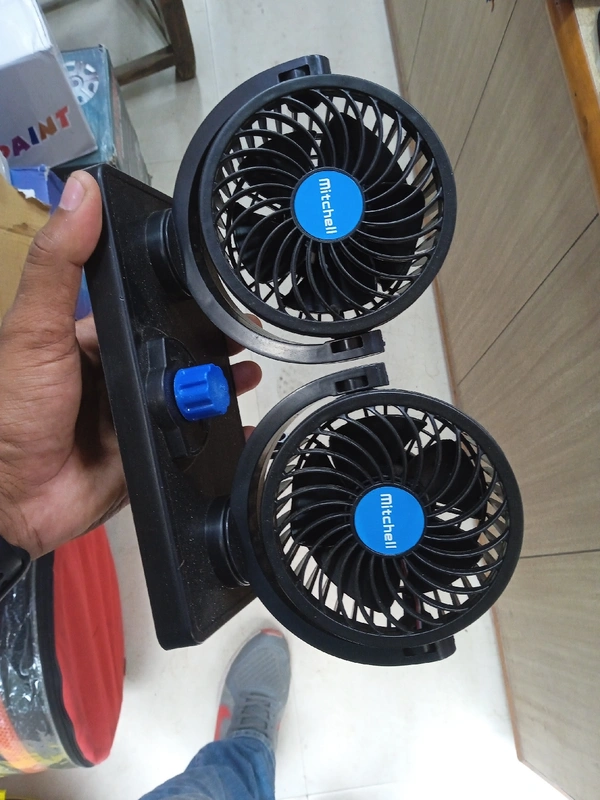 Universal Double Fan - Black