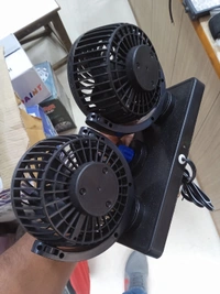 Universal Double Fan - Black