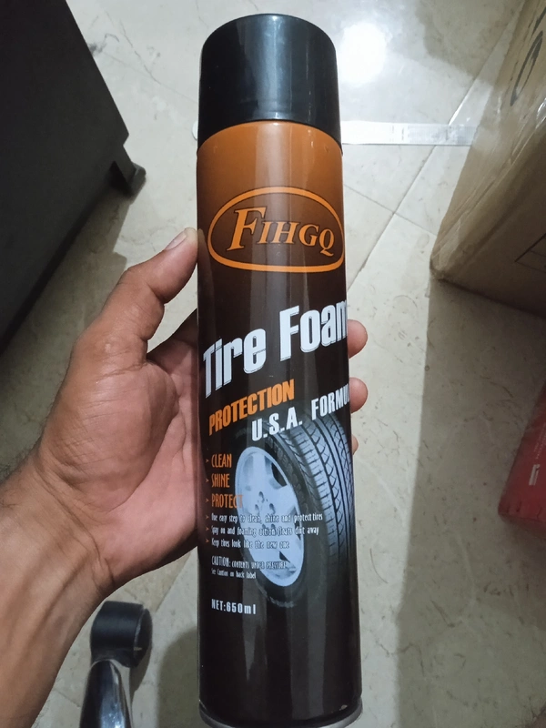 Tyre Polish Foam Type 650ml