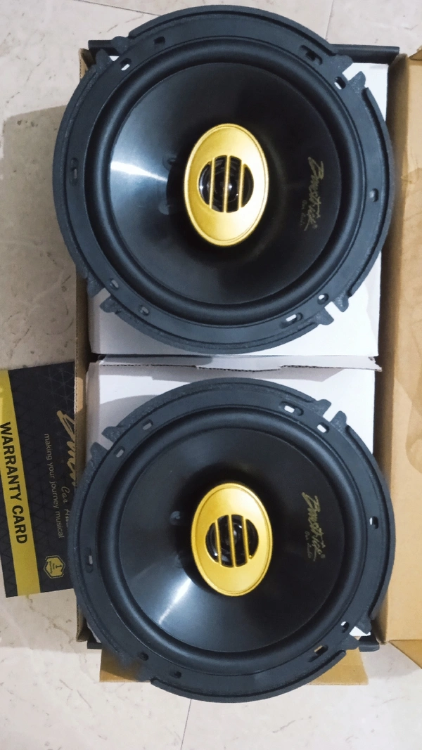 Car Speaker 6 inch Size , Bowstrick Brand Gold Series,  3way Type, 360w Max Power,  One Set(two Speakers) Speaker With Mylar Dome Tweeter
