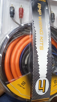 Trust Brand Car Subwoofer Wiring Kit Good Quality Heavy Purposes 4 gauge