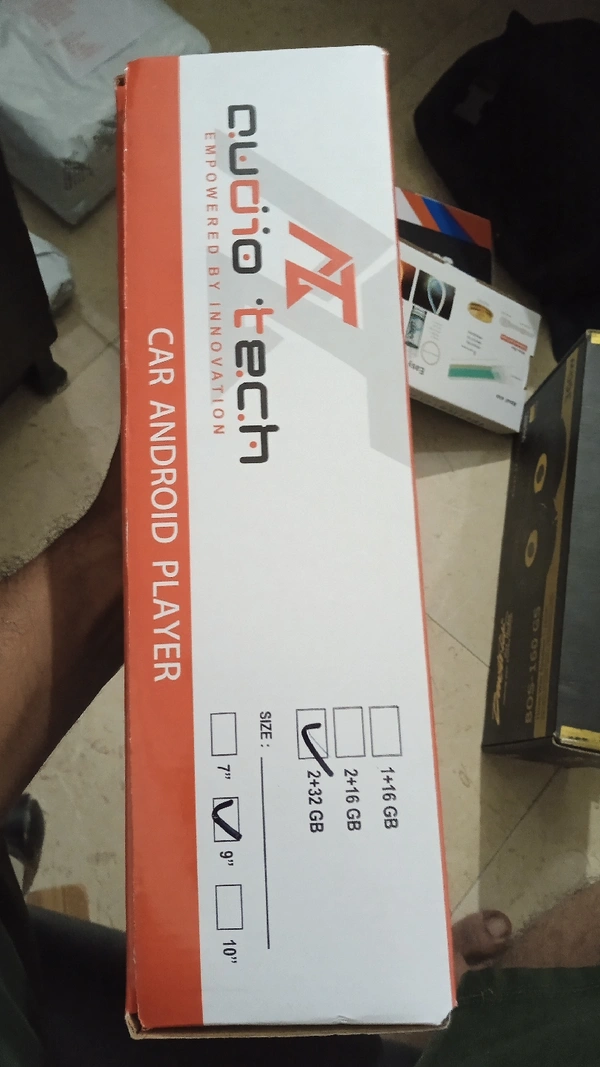 9" Android Stereo Audio Tech Brand 2gb/16gb Rom . TS7 Processor. 9inch Size , One Year Warranty
