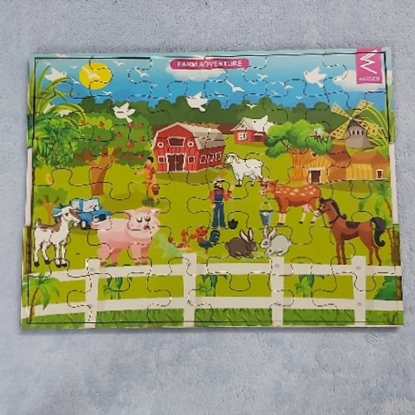 Wissen Wooden Farm Puzzle Jigsaw Puzzle  - 0.508, 30cm×22.5cm