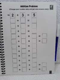 Wissen Write & Erase Maths Work Book - 24.5cmX18cm, 0.150