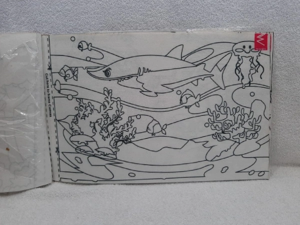 Wissen  Write & Erase Canvas Drawing Book - 39cmX24.5cm, 0.382