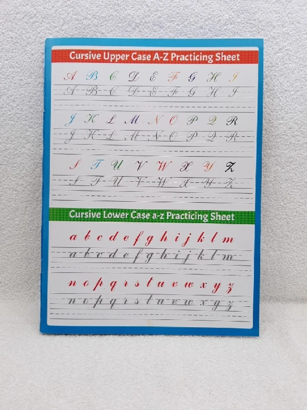 Write & Erase English Cursive Book - 27cm×21cm, 0.96