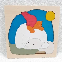 3D Puzzle Life Cricle Set Of 4 - 15cmX15cm, 0.72