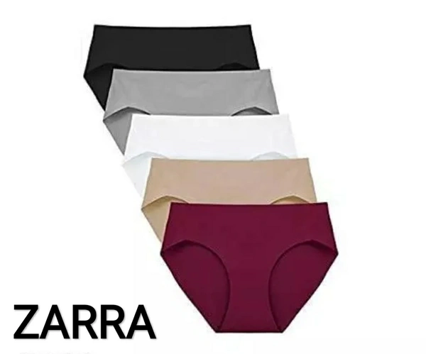 Pack Of 5 Women Fashionable Panty - L