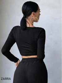 Women Top - M, Black