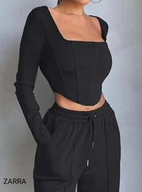 Women Top - XL, Black