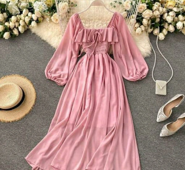 Women Maxi Dress - Bright Sun, L