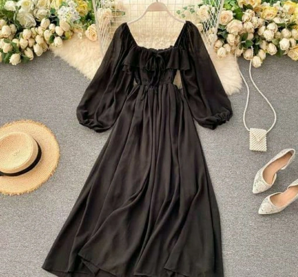 Women Maxi Dress - Bright Sun, L