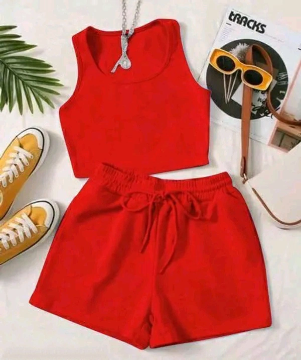 Summer Top Set - Red, S
