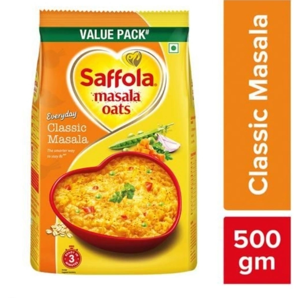 Saffola Masala Oats - Classic Masala - 500gm