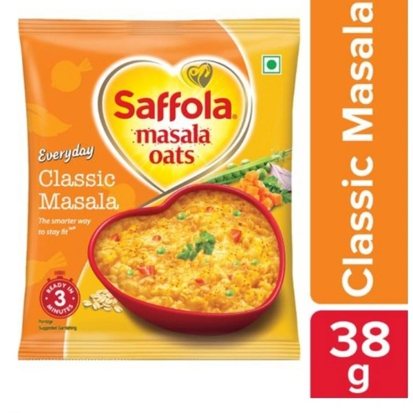 Saffola Masala Oats - Classic Masala - 18Gm