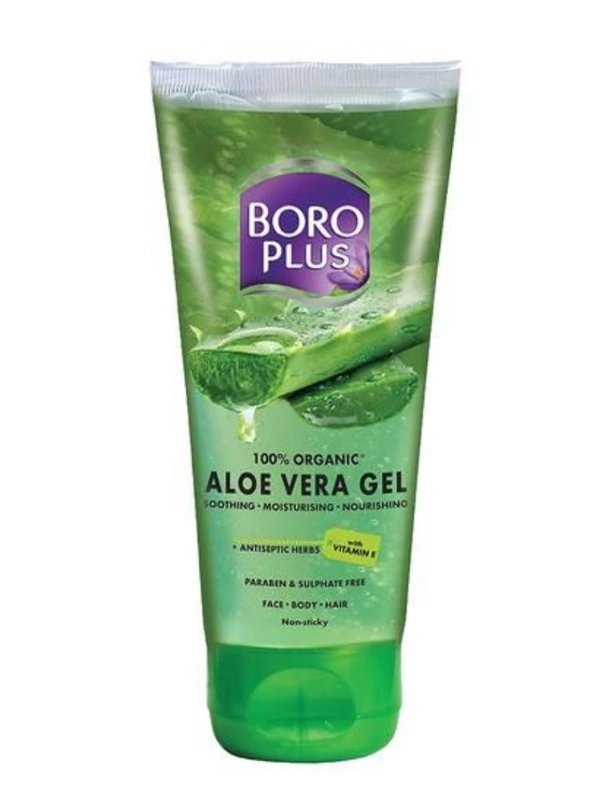 BORO PLUS ALOE VERA JEL 💯% ORGANIC - 60ML