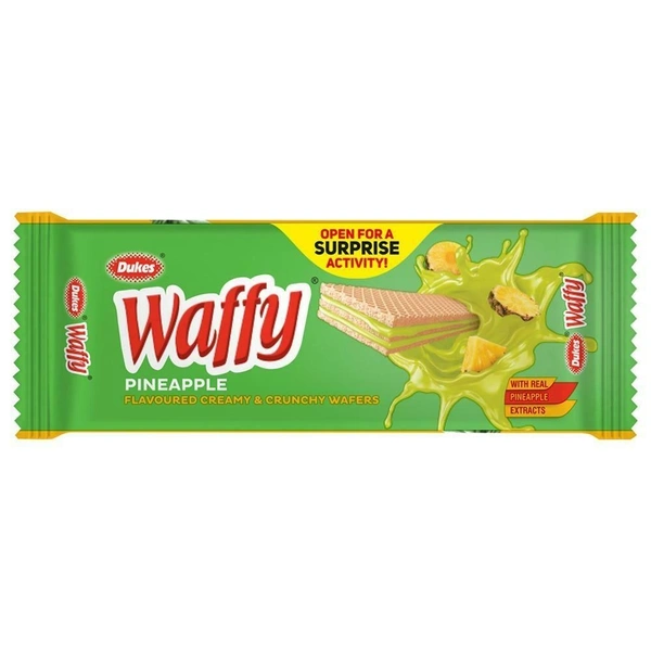 Dukes Waffy Wafer- PINEAPPLE Flavour - 60Gm