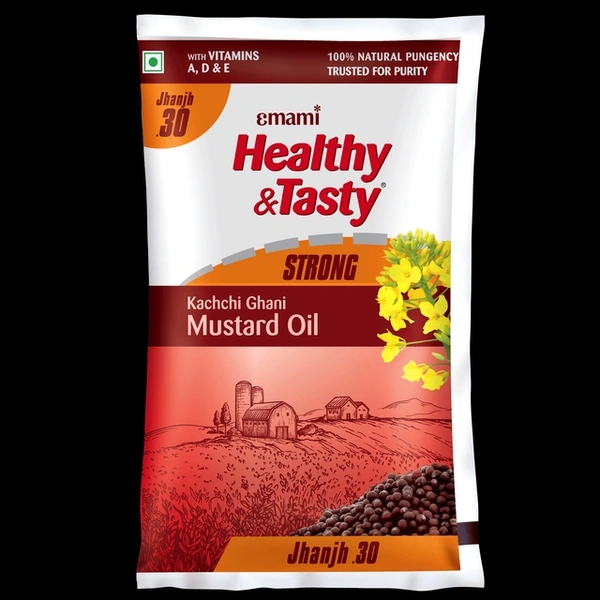 Emami Healthy And Tasty Strong Mustard Oil 