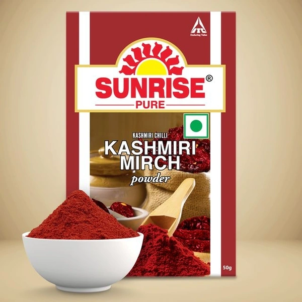 Sunrise Kashmiri Mirch 50gm (Box)