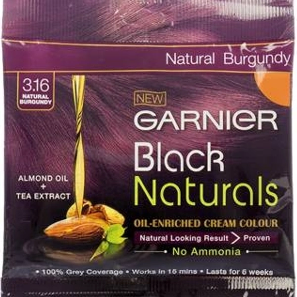 Gernier Black Naturals Burgundy 3.16