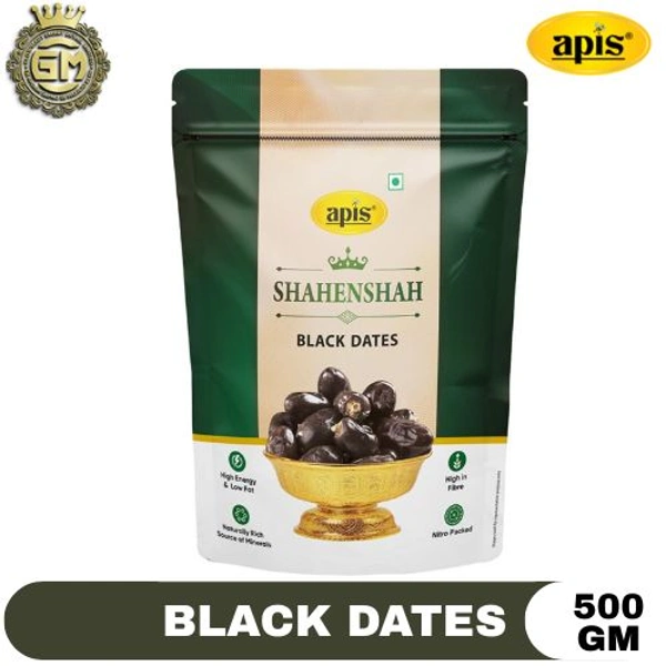 Apis Shahenshah Black Dates 500gm