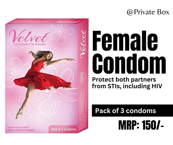 FEMALE CONDOM - 1 Piece Pack